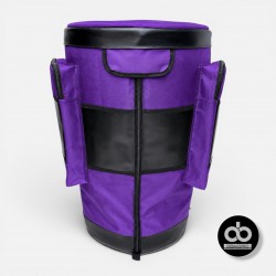 Premium djembe bag purple black